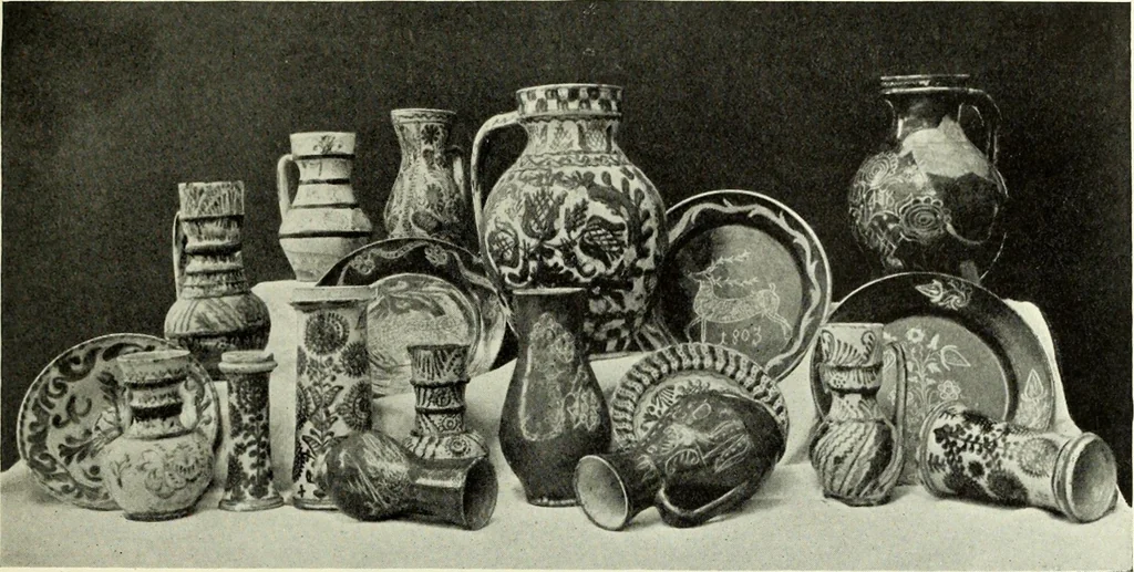 An illustration from Peasant art in Austria and Hungary, 1911, leaf 274