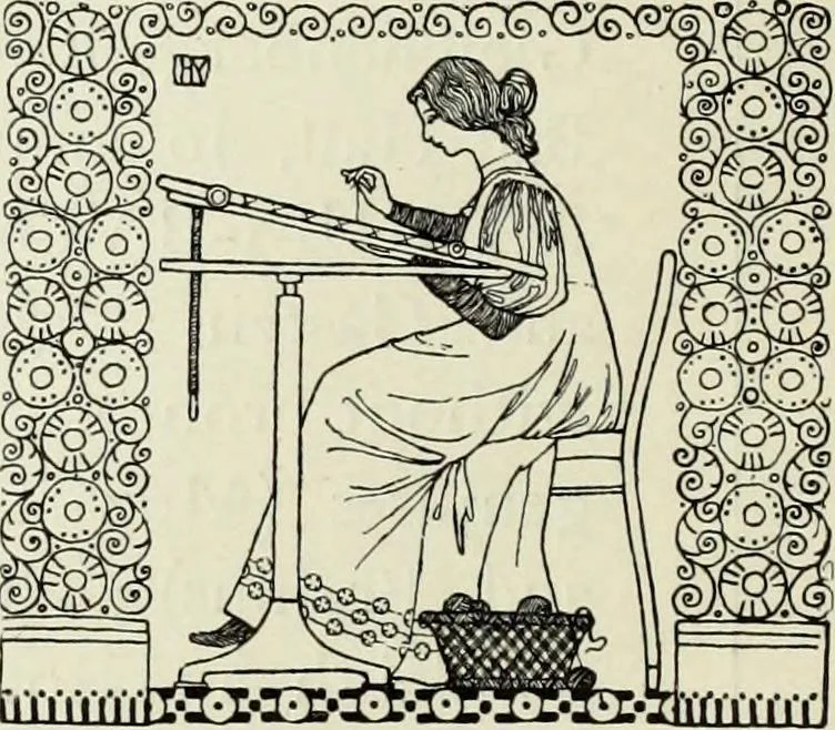 An illustration from Peasant art in Austria and Hungary, 1911, leaf 5