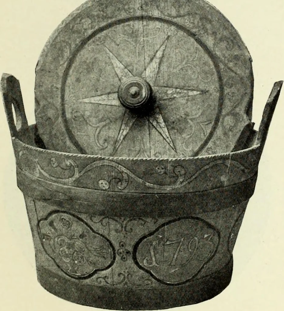 An illustration from Peasant art in Austria and Hungary, 1911, leaf 54