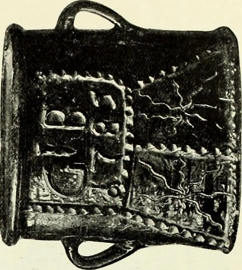 An illustration from Peasant art in Austria and Hungary, 1911, leaf 58