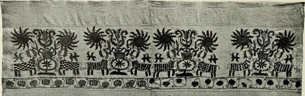 An illustration from Peasant art in Austria and Hungary, 1911, leaf 65
