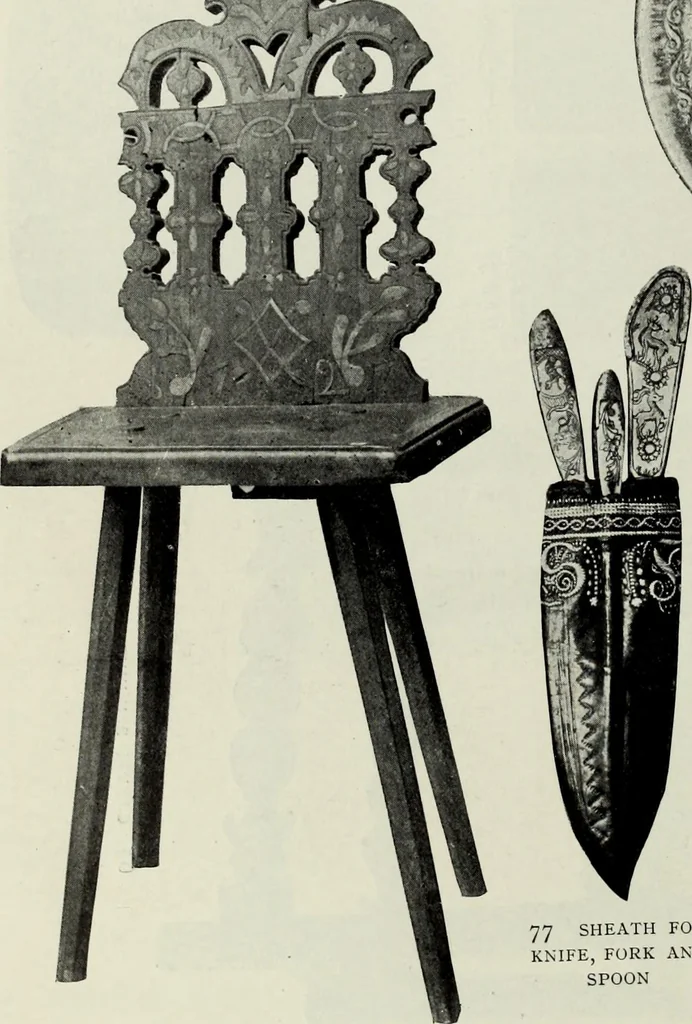 An illustration from Peasant art in Austria and Hungary, 1911, leaf 67