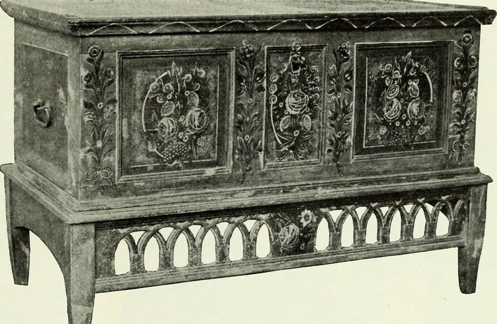 An illustration from Peasant art in Austria and Hungary, 1911, leaf 98