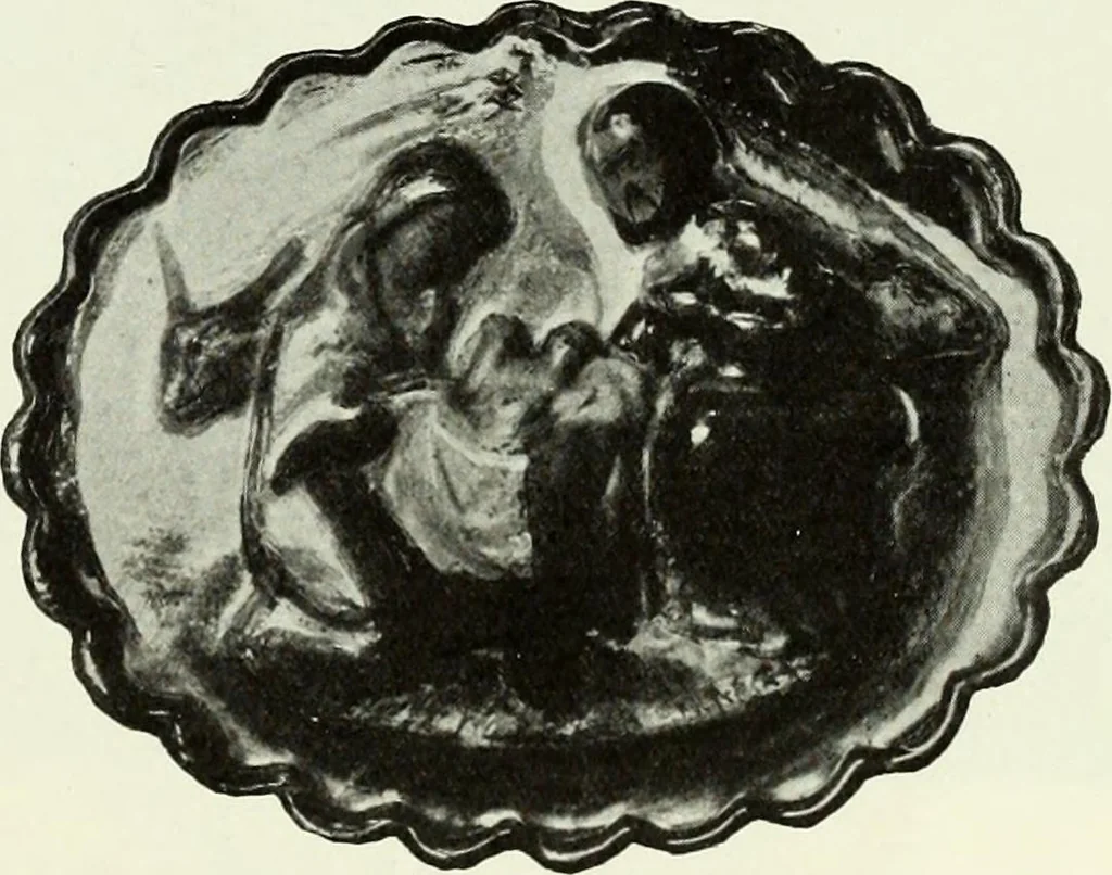 An illustration from Peasant art in Austria and Hungary, 1911, leaf 98