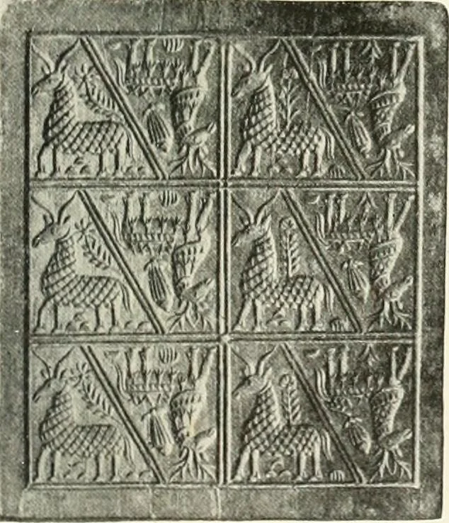An illustration from Peasant art in Russia, 1912, leaf 100