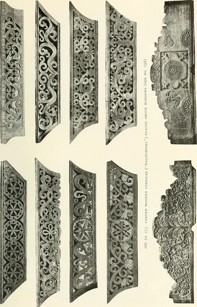 An illustration from Peasant art in Russia, 1912, leaf 104
