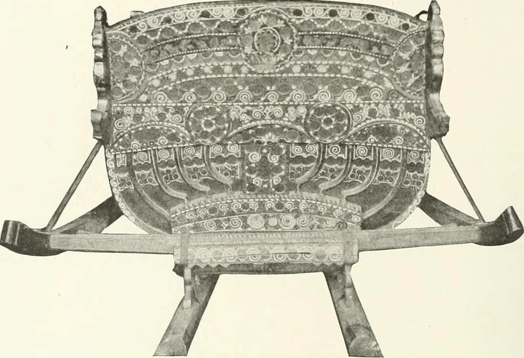 An illustration from Peasant art in Russia, 1912, leaf 105