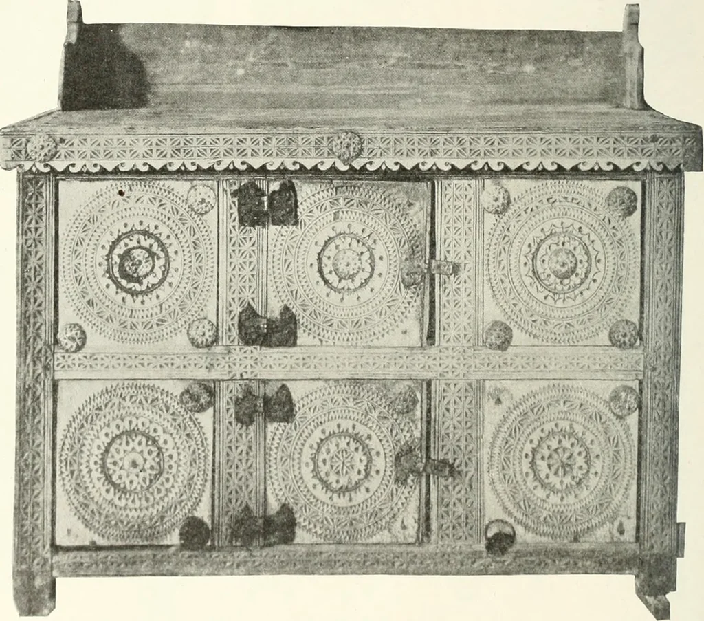 An illustration from Peasant art in Russia, 1912, leaf 109