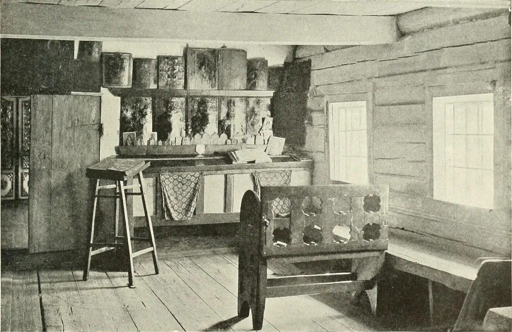 An illustration from Peasant art in Russia, 1912, leaf 120