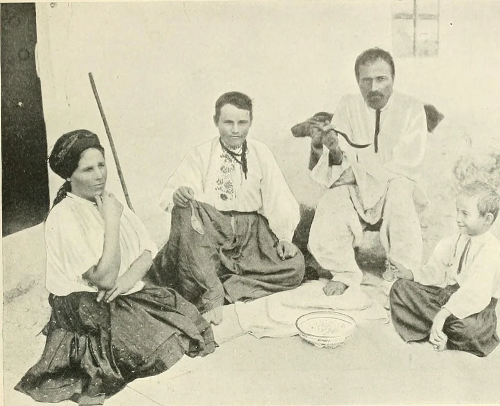An illustration from Peasant art in Russia, 1912, leaf 146
