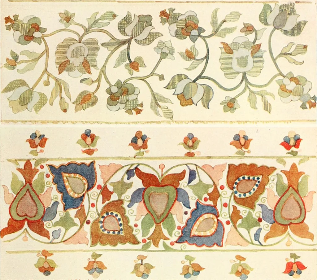 An illustration from Peasant art in Russia, 1912, leaf 154