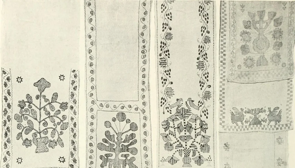 An illustration from Peasant art in Russia, 1912, leaf 157