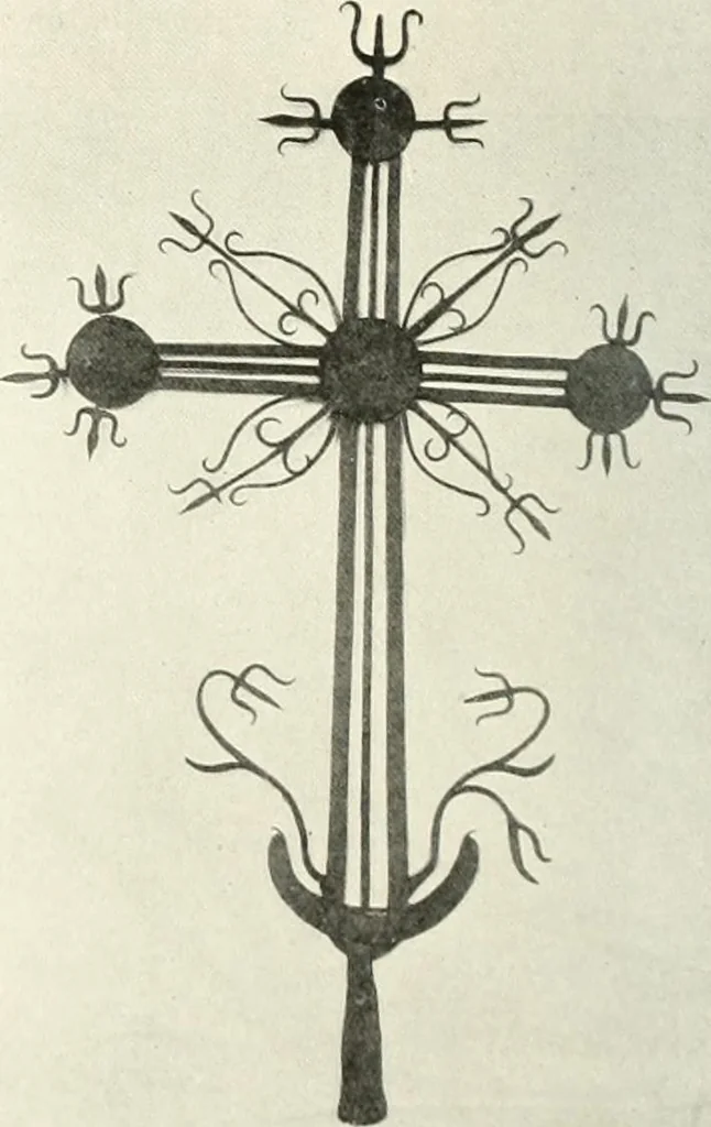 An illustration from Peasant art in Russia, 1912, leaf 173