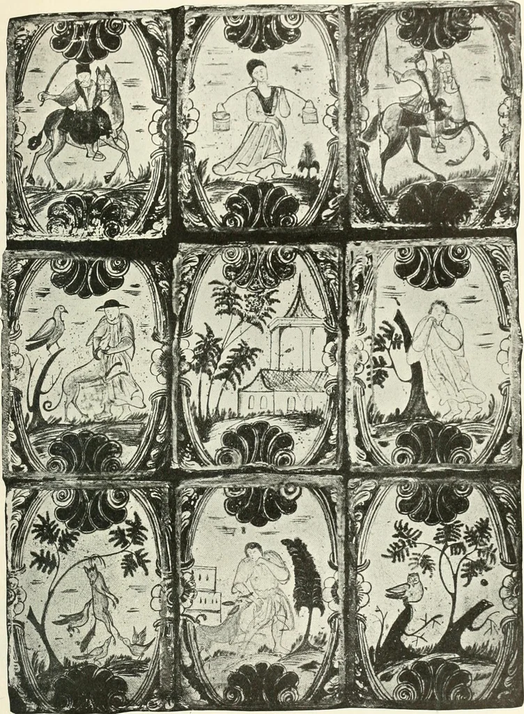 An illustration from Peasant art in Russia, 1912, leaf 180
