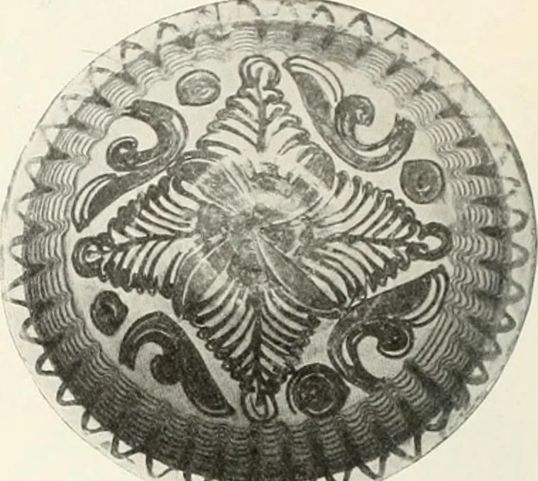 An illustration from Peasant art in Russia, 1912, leaf 183
