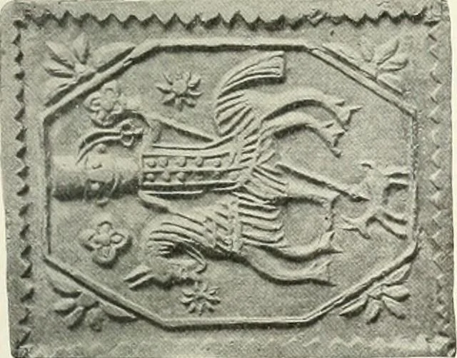 An illustration from Peasant art in Russia, 1912, leaf 184