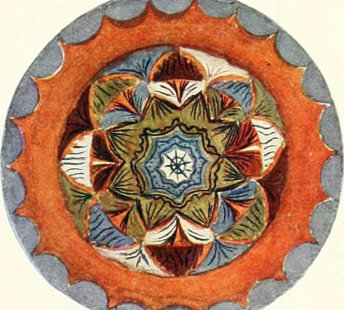 An illustration from Peasant art in Russia, 1912, leaf 186