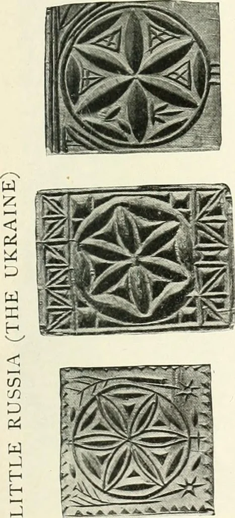An illustration from Peasant art in Russia, 1912, leaf 188