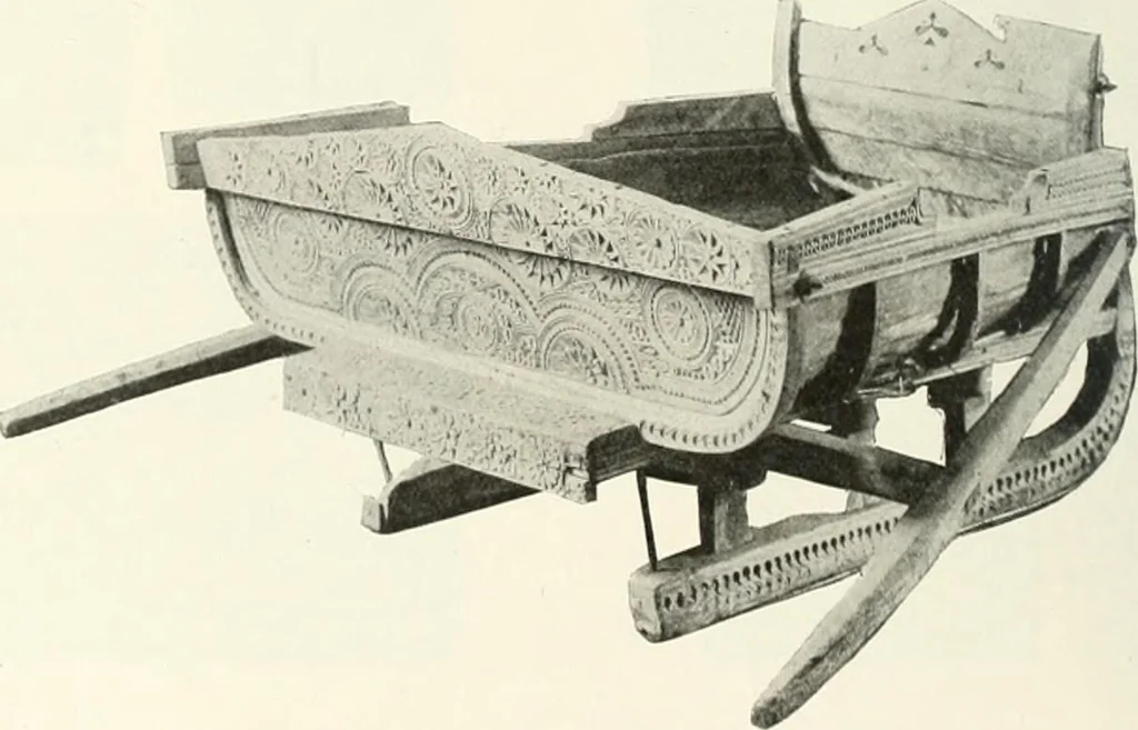 An illustration from Peasant art in Russia, 1912, leaf 189