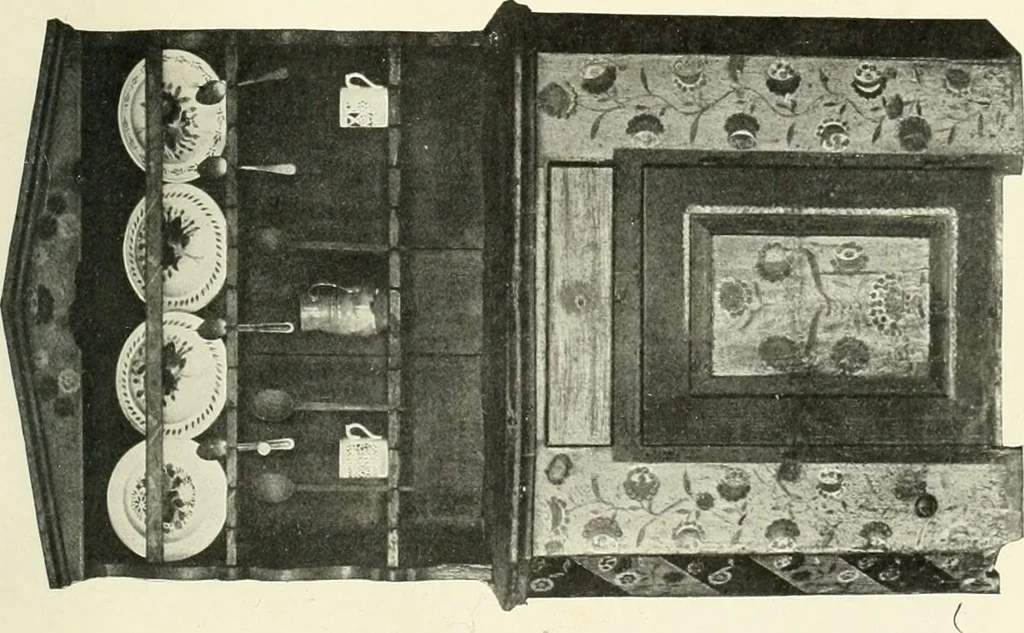An illustration from Peasant art in Russia, 1912, leaf 214