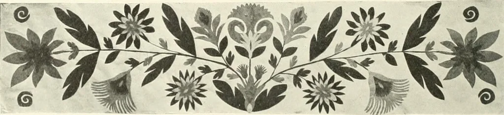 An illustration from Peasant art in Russia, 1912, leaf 223