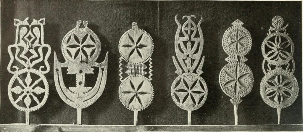 An illustration from Peasant art in Russia, 1912, leaf 237