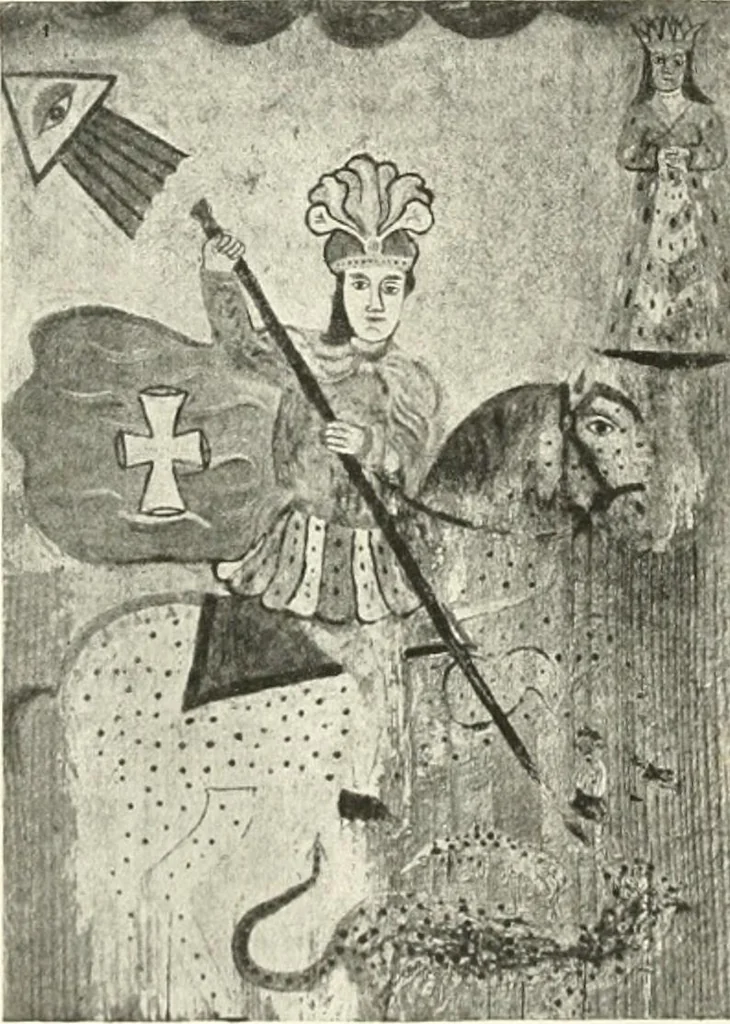 An illustration from Peasant art in Russia, 1912, leaf 239