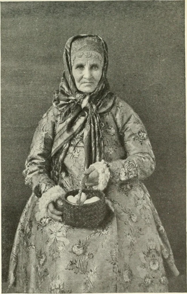 An illustration from Peasant art in Russia, 1912, leaf 38