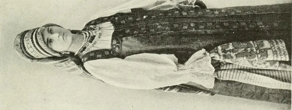 An illustration from Peasant art in Russia, 1912, leaf 46