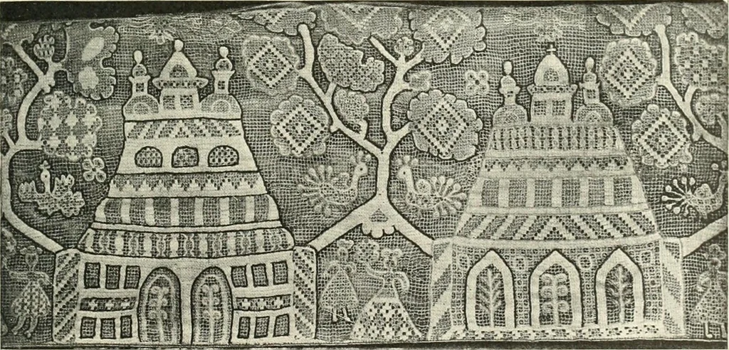 An illustration from Peasant art in Russia, 1912, leaf 66