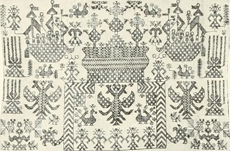 An illustration from Peasant art in Russia, 1912, leaf 71