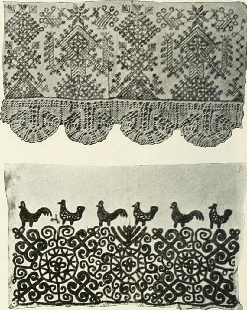 An illustration from Peasant art in Russia, 1912, leaf 73