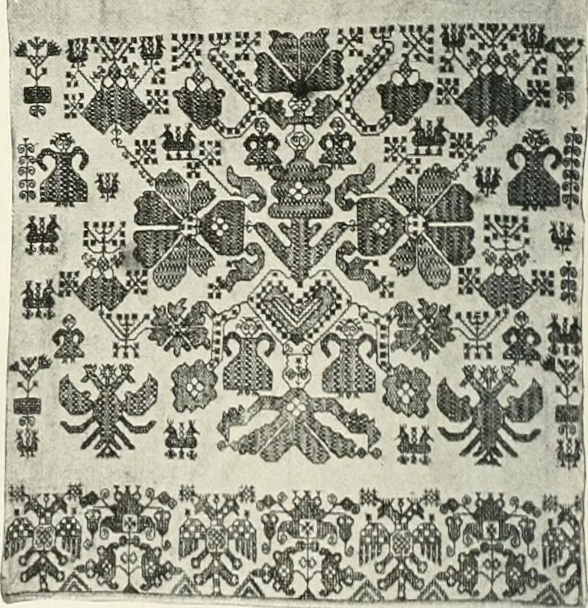 An illustration from Peasant art in Russia, 1912, leaf 73