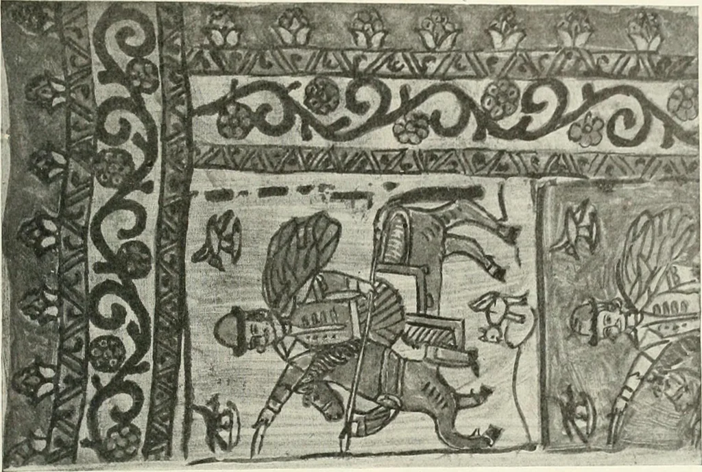 An illustration from Peasant art in Russia, 1912, leaf 74