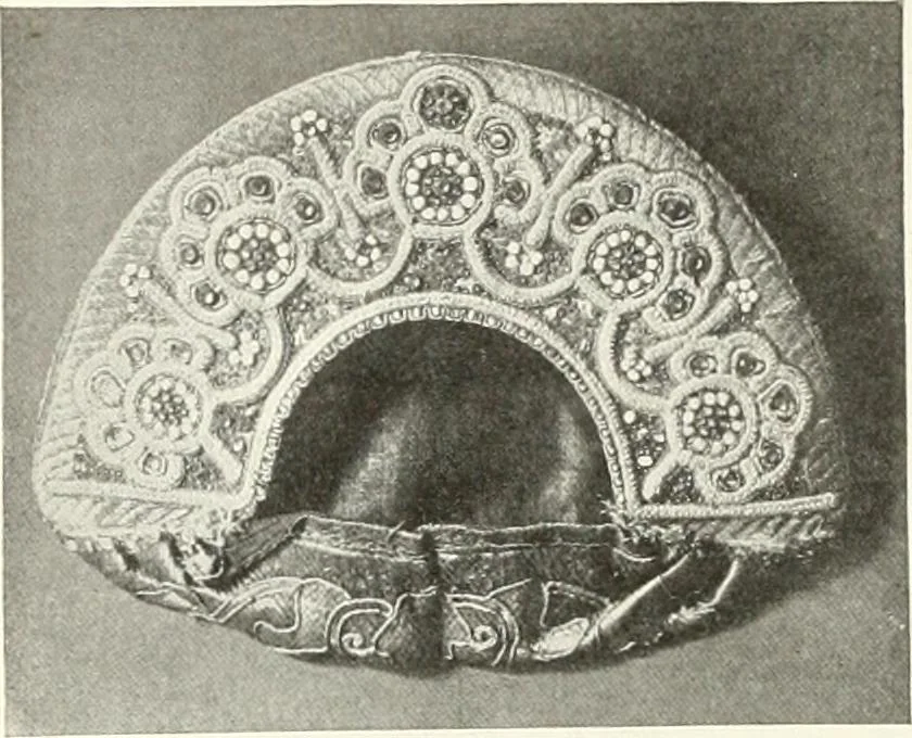 An illustration from Peasant art in Russia, 1912, leaf 77