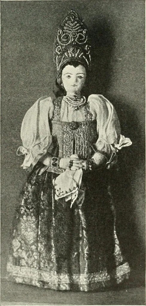 An illustration from Peasant art in Russia, 1912, leaf 80