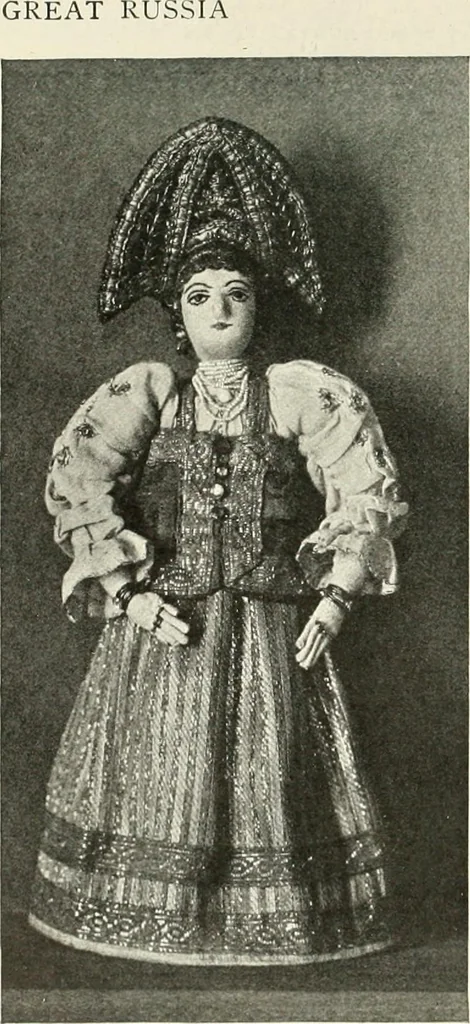 An illustration from Peasant art in Russia, 1912, leaf 80