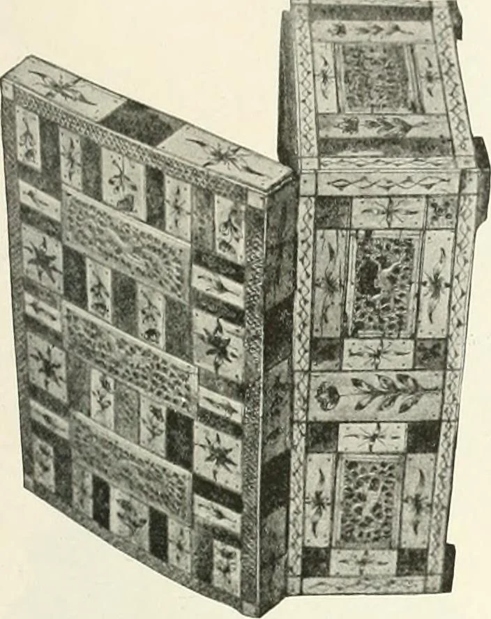 An illustration from Peasant art in Russia, 1912, leaf 90