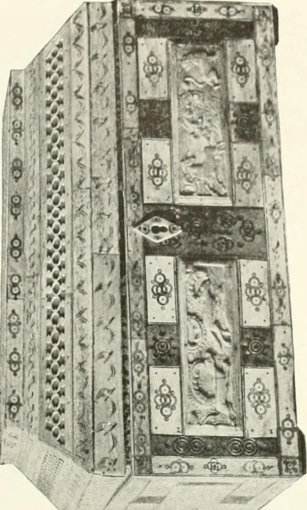 An illustration from Peasant art in Russia, 1912, leaf 90