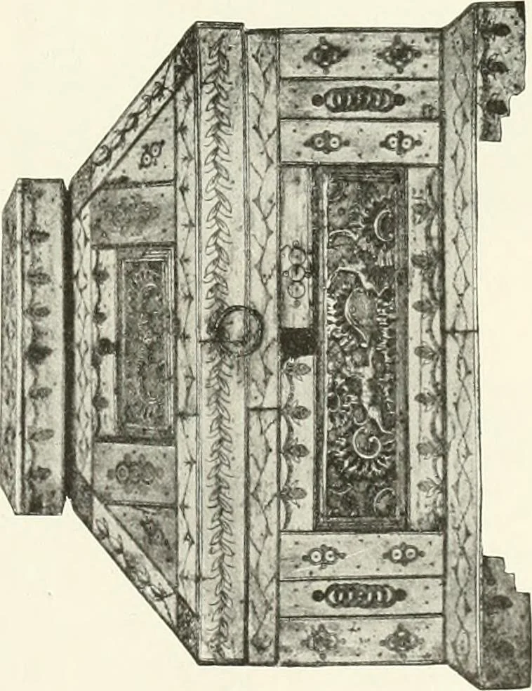 An illustration from Peasant art in Russia, 1912, leaf 90