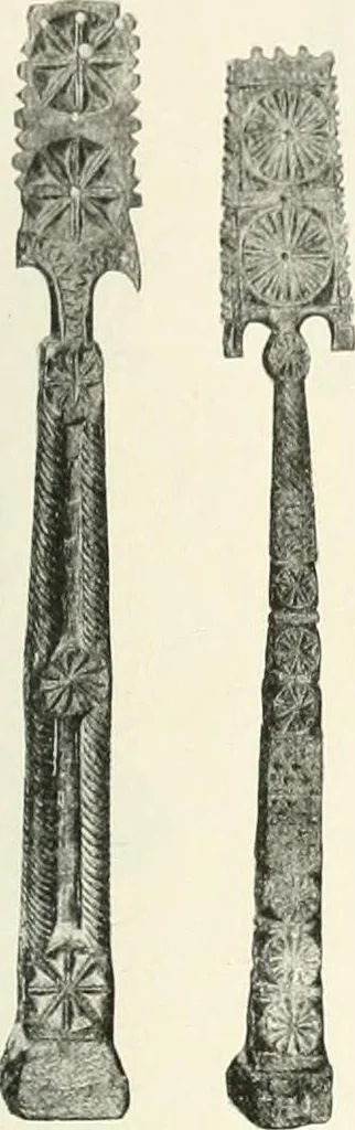 An illustration from Peasant art in Russia, 1912, leaf 96
