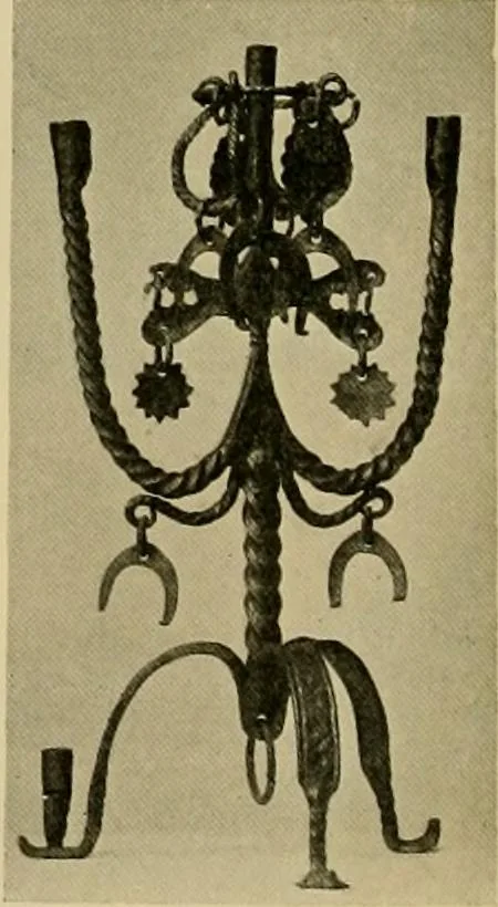 An illustration from Peasant art in Sweden, Lapland and Iceland;, 1910, leaf 101