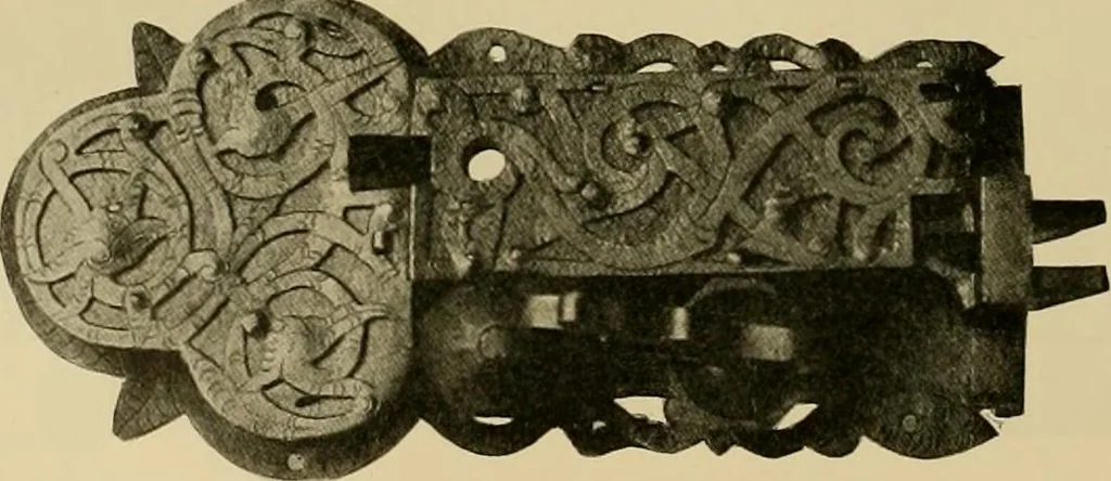 An illustration from Peasant art in Sweden, Lapland and Iceland;, 1910, leaf 107