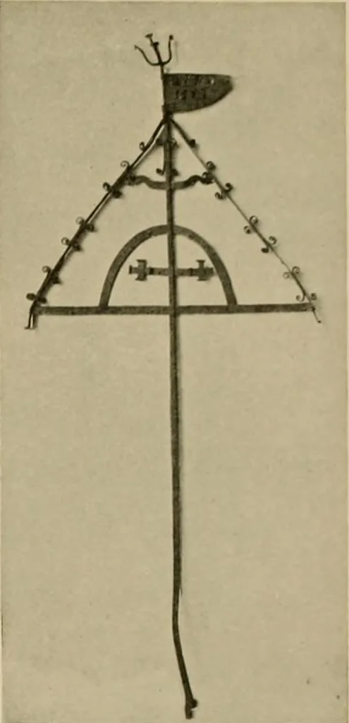 An illustration from Peasant art in Sweden, Lapland and Iceland;, 1910, leaf 112