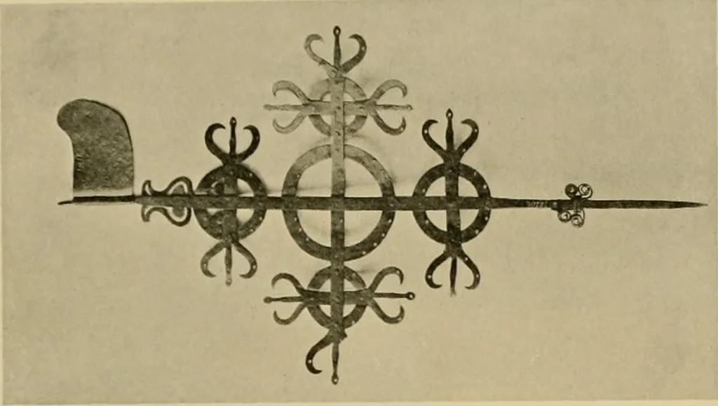 An illustration from Peasant art in Sweden, Lapland and Iceland;, 1910, leaf 112