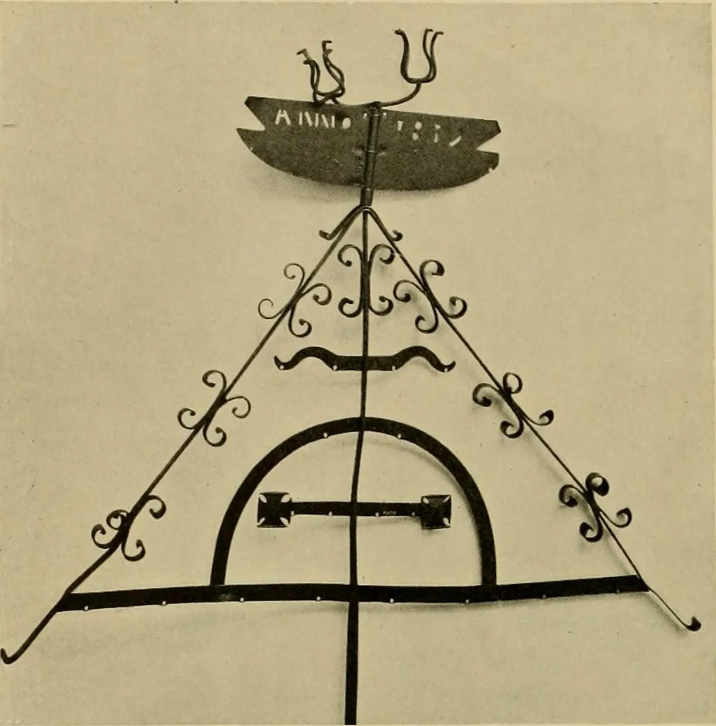 An illustration from Peasant art in Sweden, Lapland and Iceland;, 1910, leaf 113