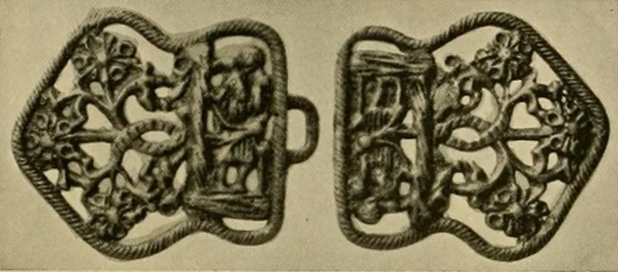 An illustration from Peasant art in Sweden, Lapland and Iceland;, 1910, leaf 115