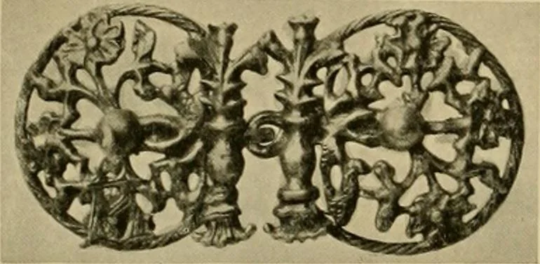An illustration from Peasant art in Sweden, Lapland and Iceland;, 1910, leaf 115