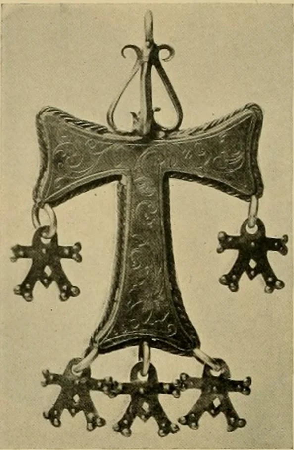 An illustration from Peasant art in Sweden, Lapland and Iceland;, 1910, leaf 119