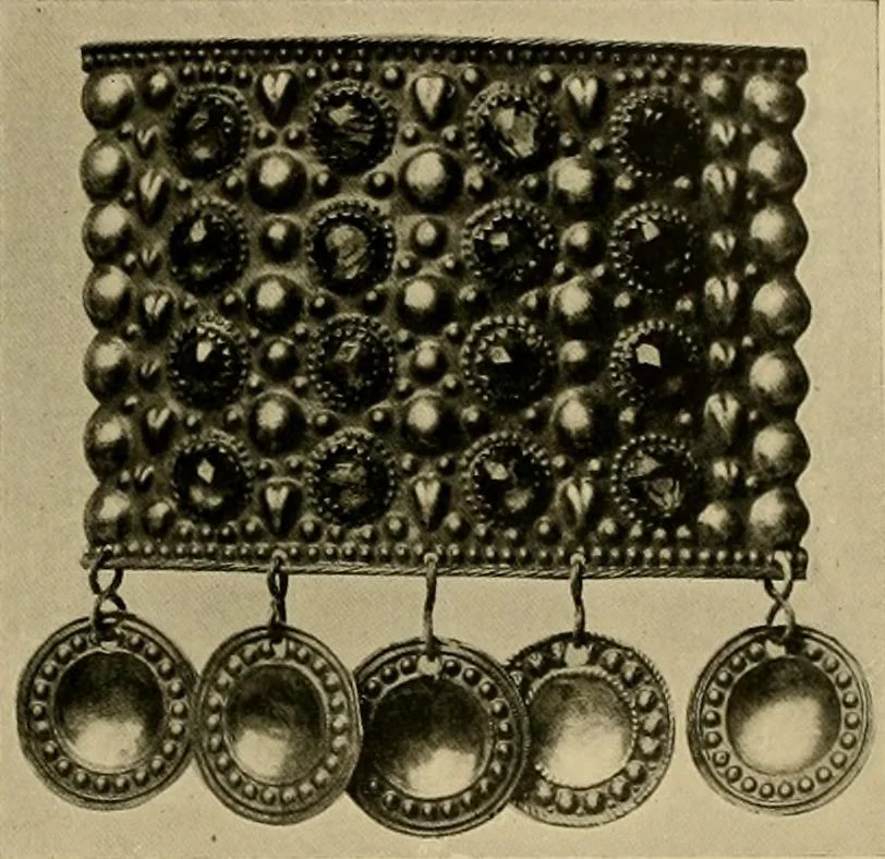 An illustration from Peasant art in Sweden, Lapland and Iceland;, 1910, leaf 120